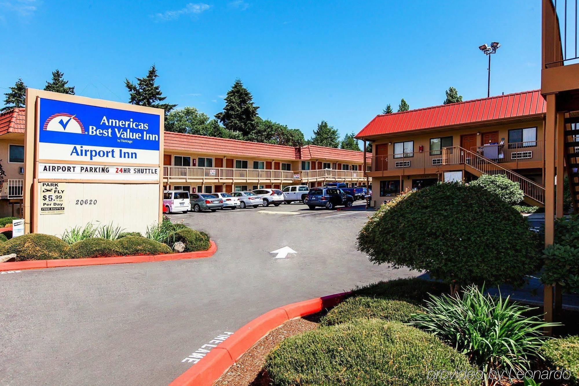 Americas Best Value Airport Inn - シータック エクステリア 写真